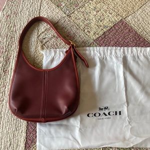 Coach Ergo Shoulder Bag (red/burgundy) dust bag included